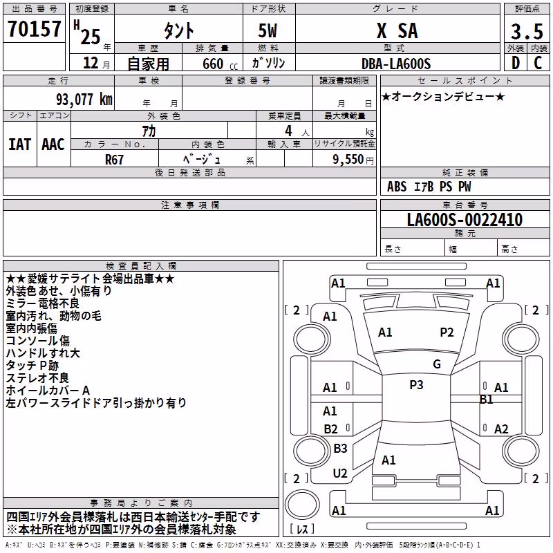 DAIHATSU TANTO