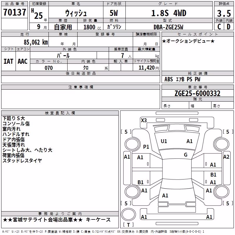 TOYOTA WISH