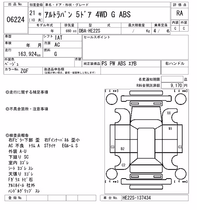 SUZUKI ALTO LAPIN