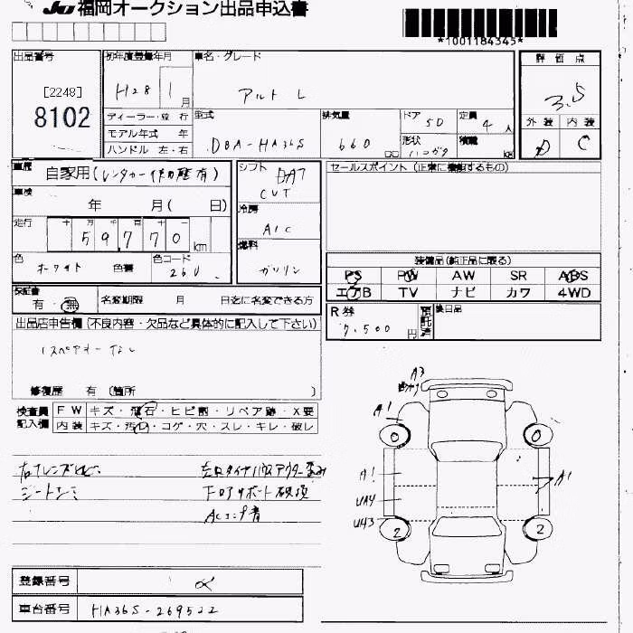 SUZUKI ALTO