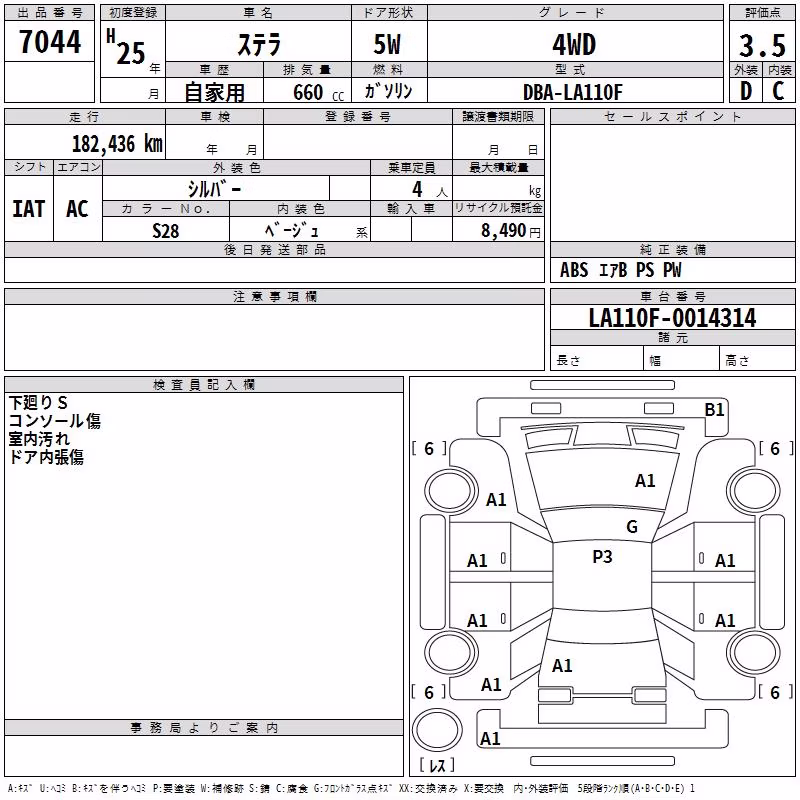SUBARU STELLA