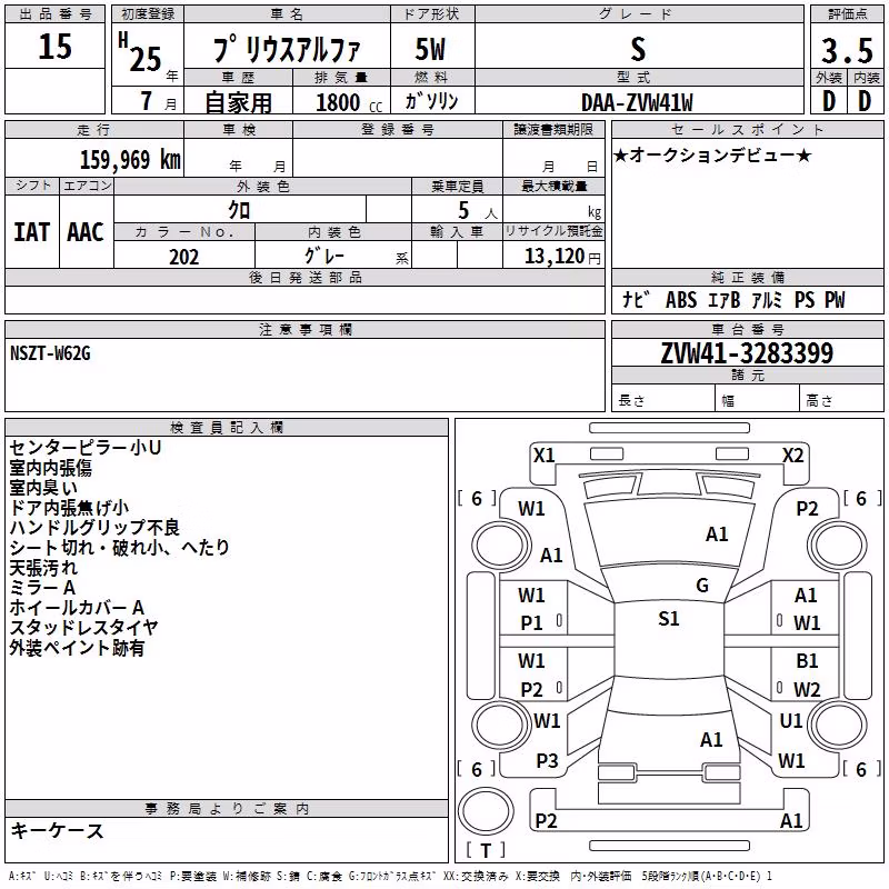 TOYOTA PRIUS ALPHA
