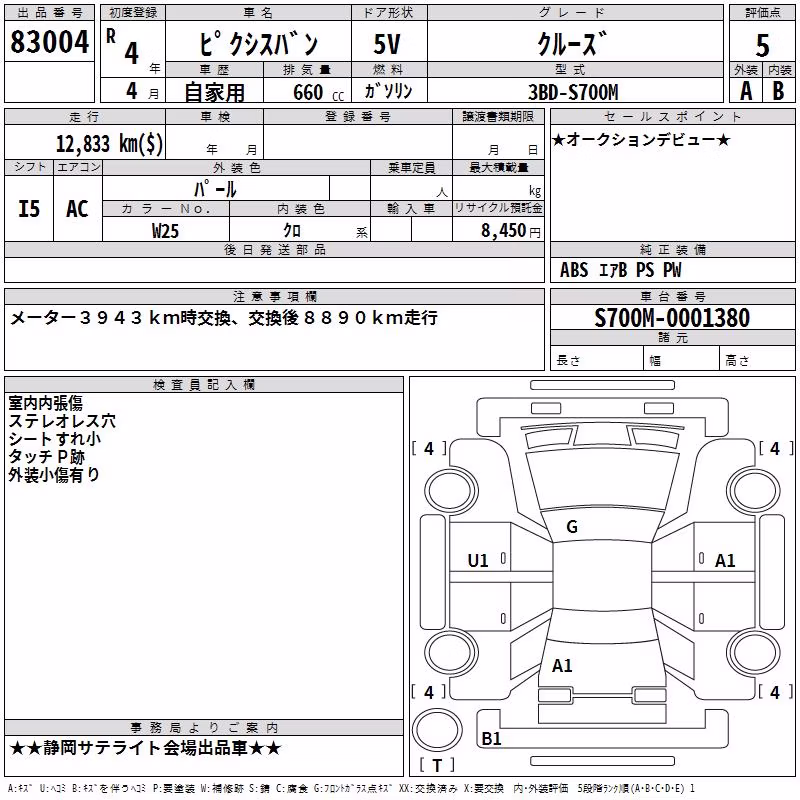 TOYOTA PIXIS VAN