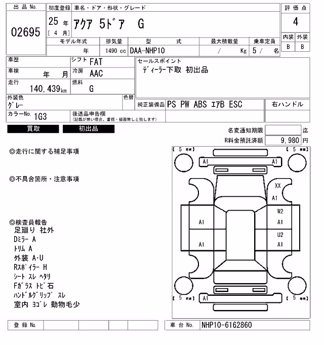 TOYOTA AQUA