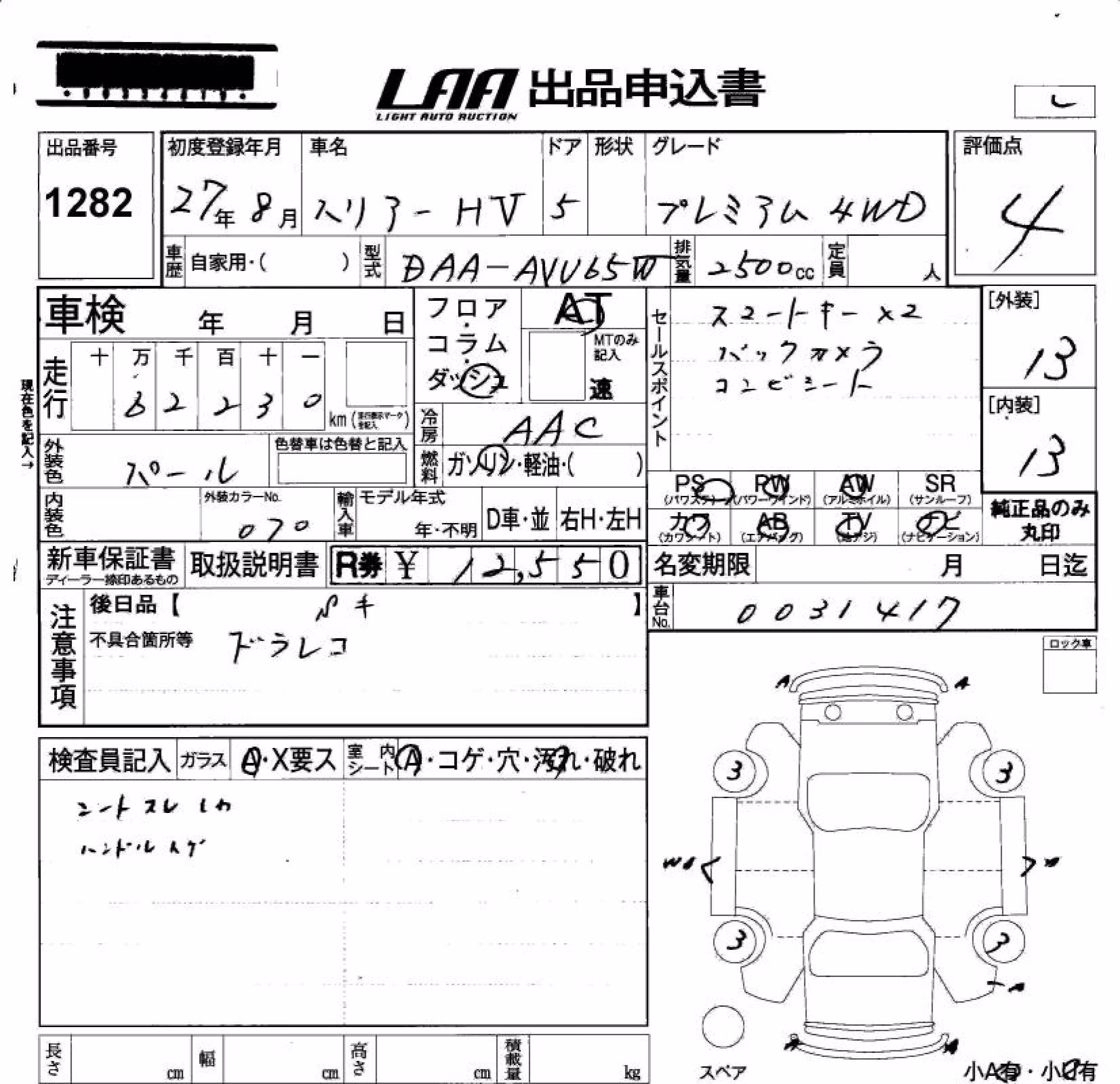 TOYOTA HARRIER