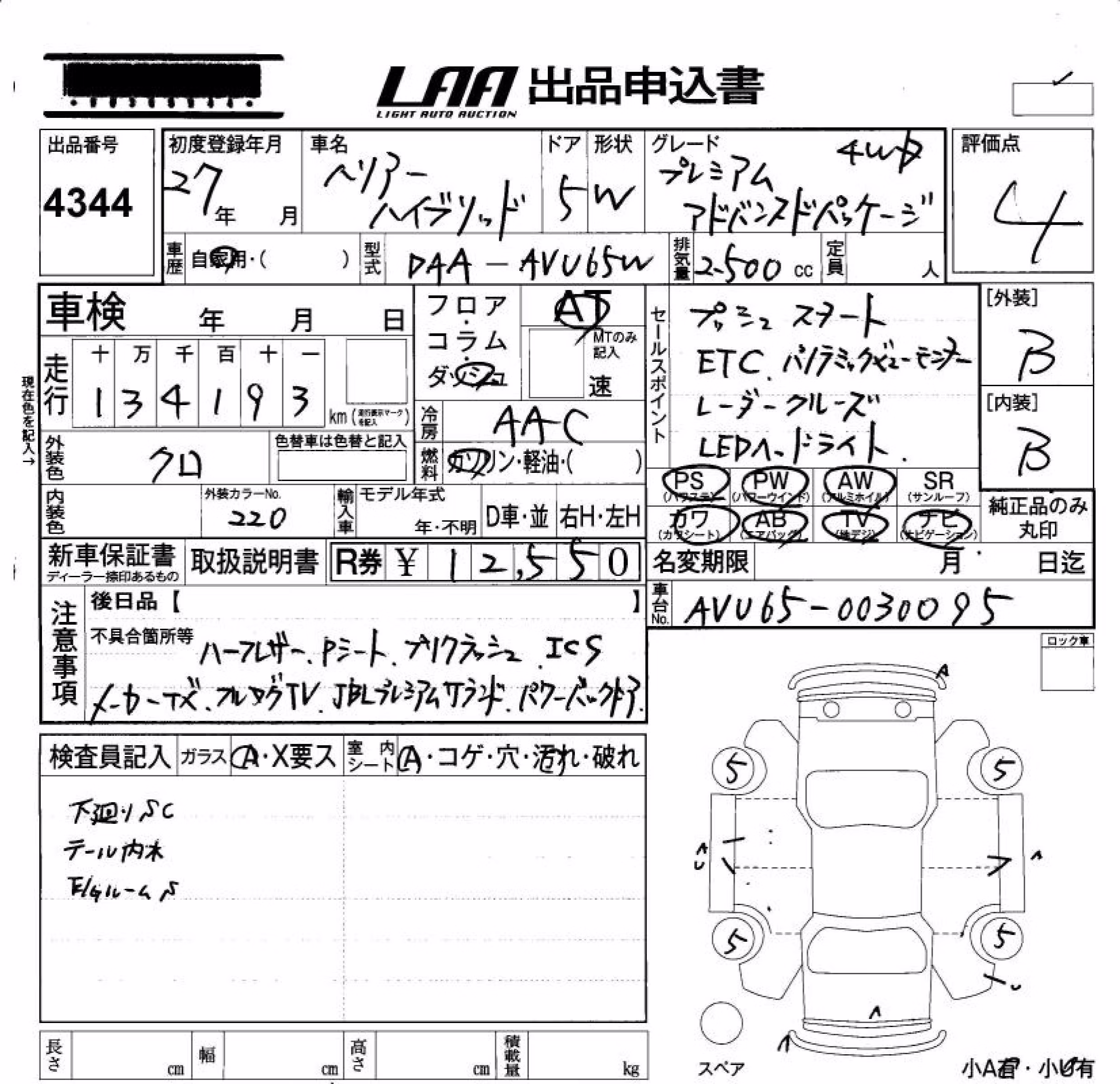 TOYOTA HARRIER