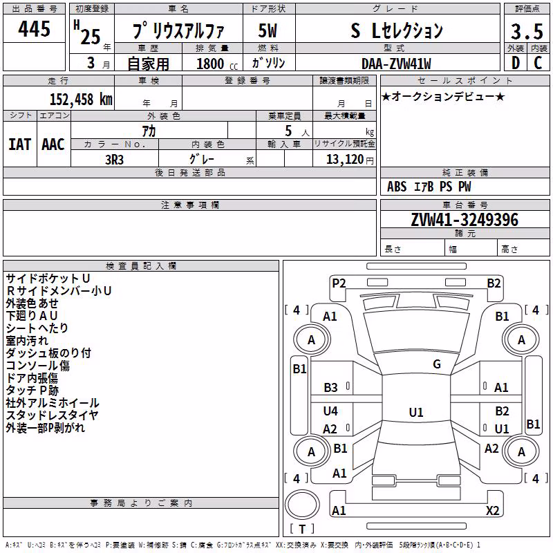 TOYOTA PRIUS ALPHA