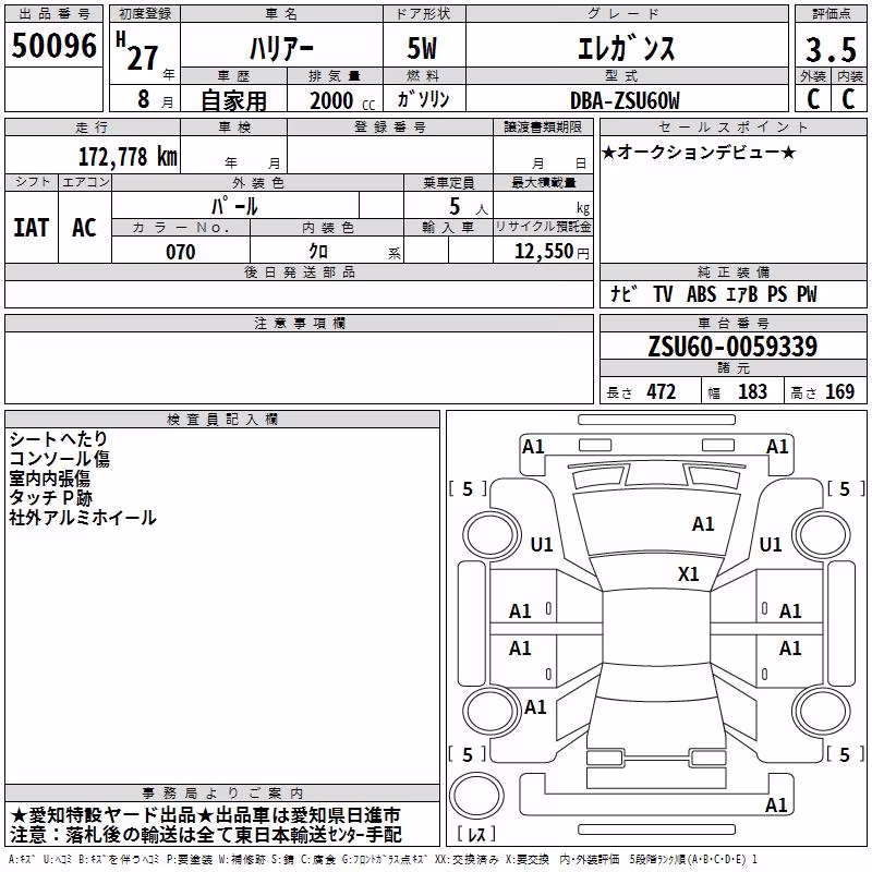 TOYOTA HARRIER
