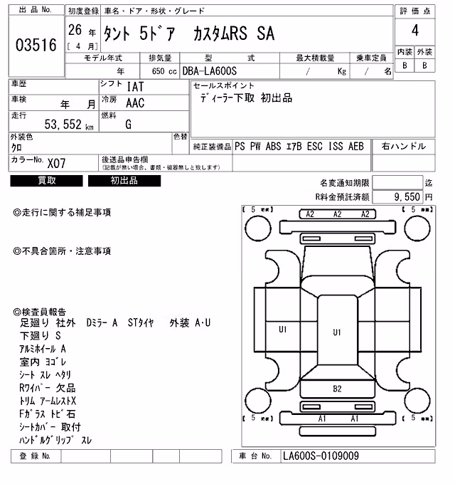 DAIHATSU TANTO