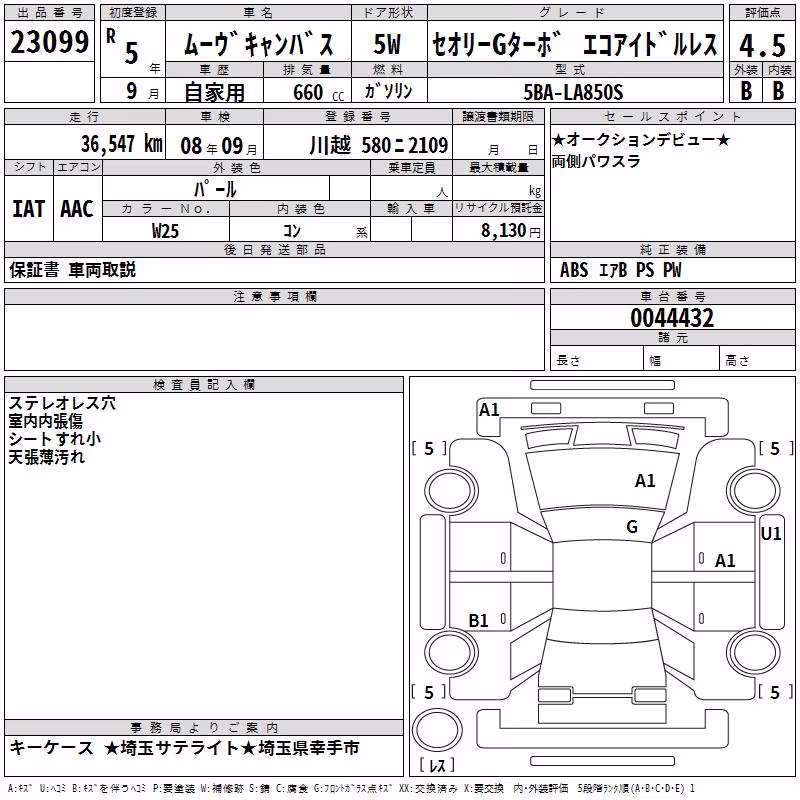 DAIHATSU MOVE CANBUS