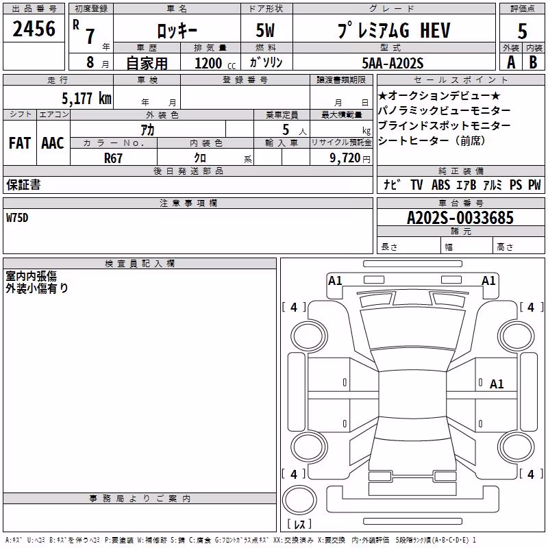 DAIHATSU ROCKY