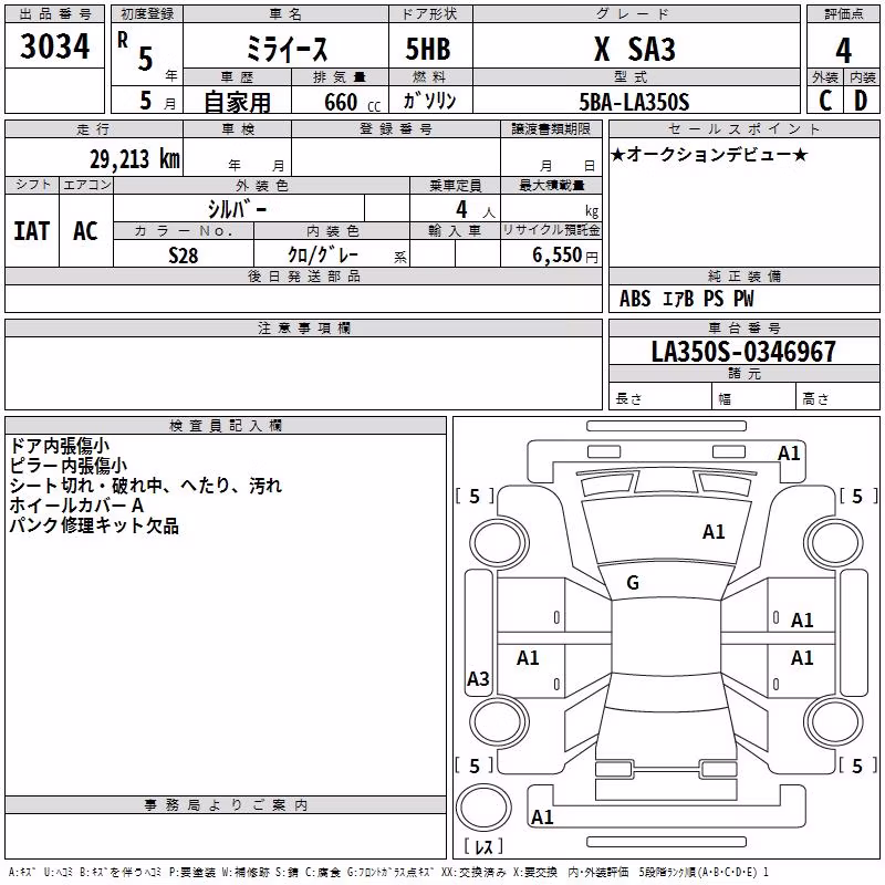 DAIHATSU MIRA E:S