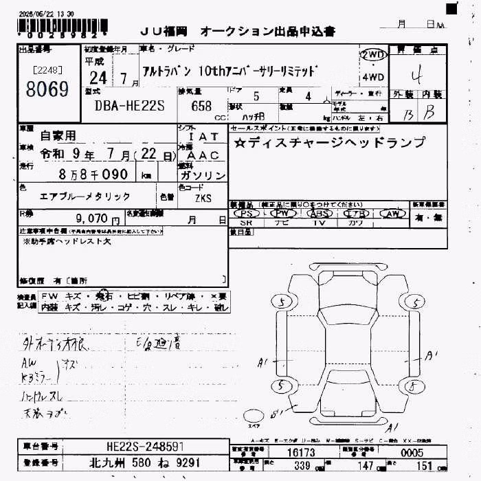 SUZUKI ALTO LAPIN