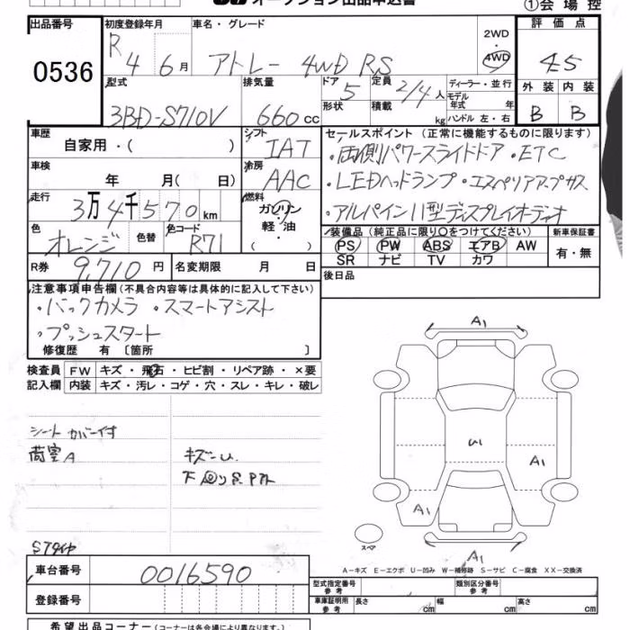 DAIHATSU ATRAI