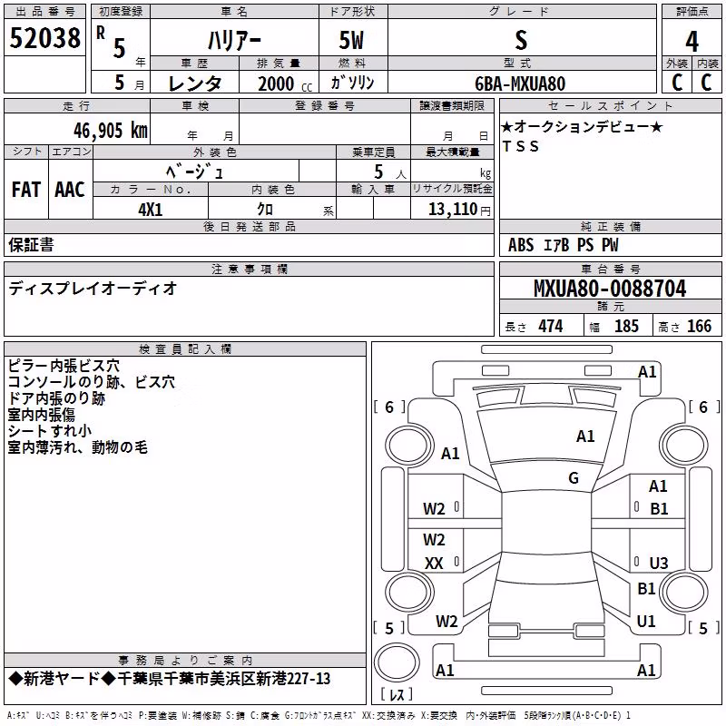 TOYOTA HARRIER