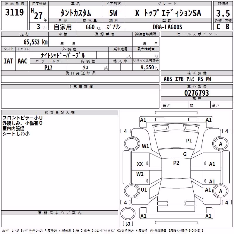 DAIHATSU TANTO