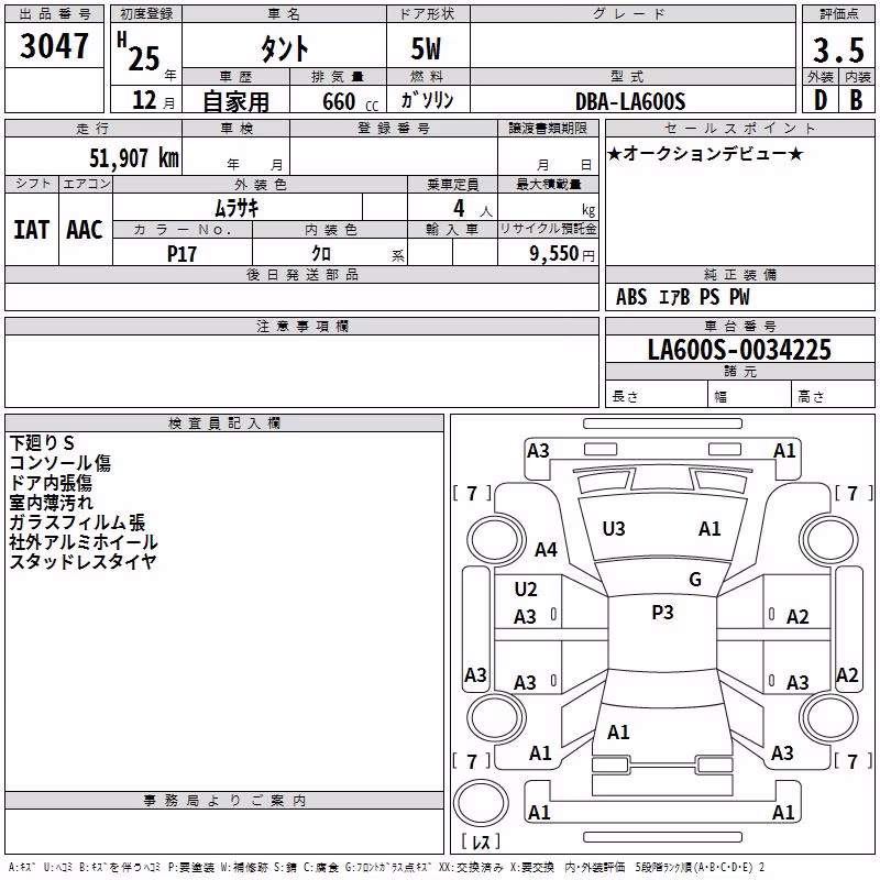 DAIHATSU TANTO