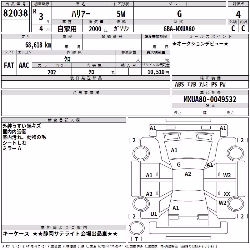 TOYOTA HARRIER