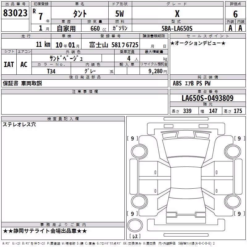 DAIHATSU TANTO