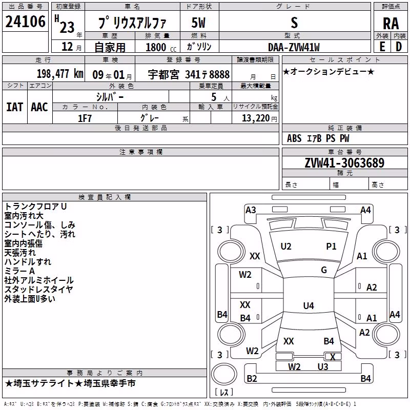 TOYOTA PRIUS ALPHA