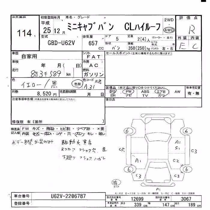 MITSUBISHI MINICAB