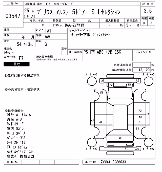TOYOTA PRIUS ALPHA