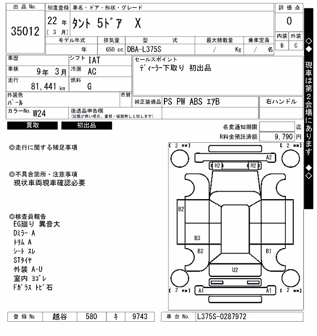 DAIHATSU TANTO