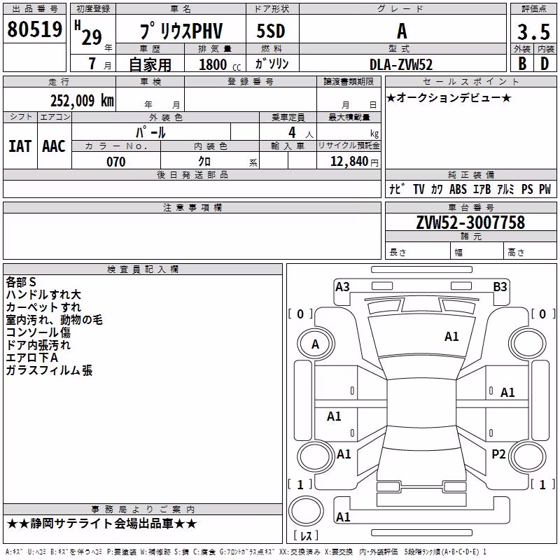 TOYOTA PRIUS PHV
