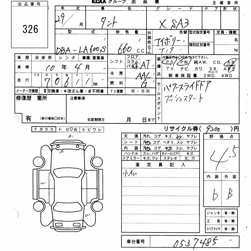 DAIHATSU TANTO