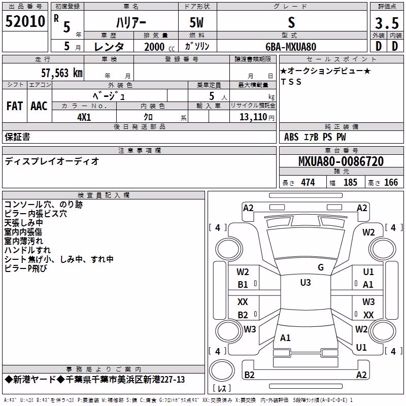 TOYOTA HARRIER