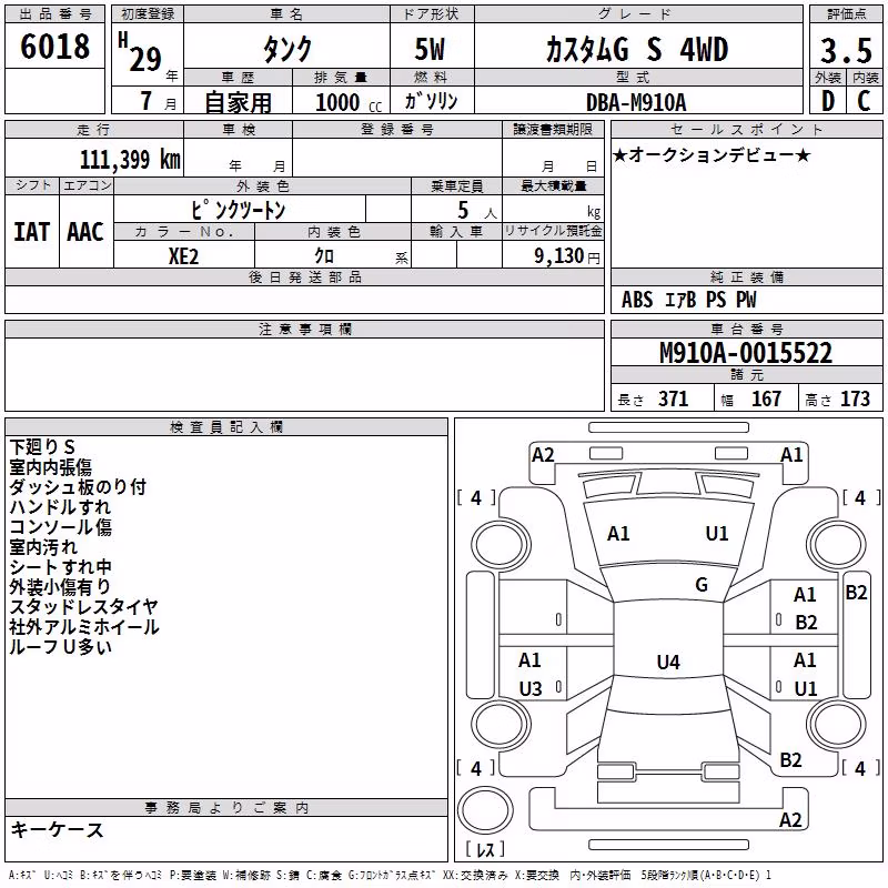 TOYOTA TANK