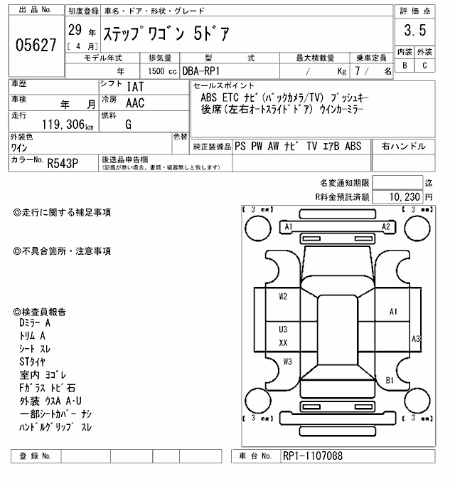 HONDA STEPWGN