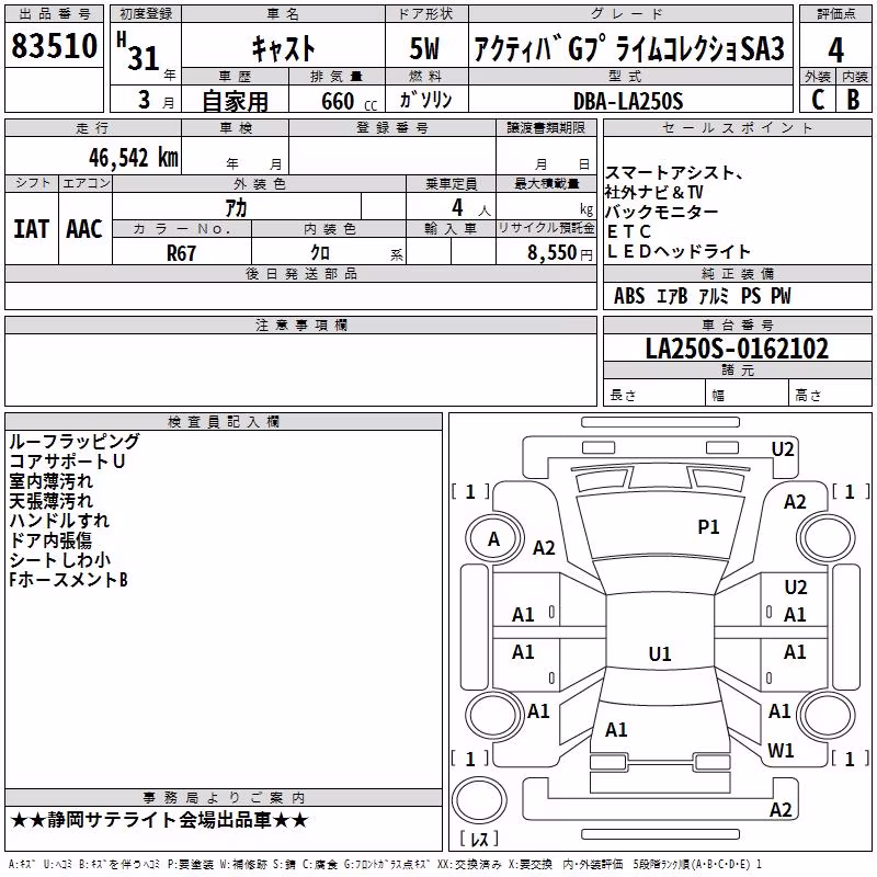DAIHATSU CAST