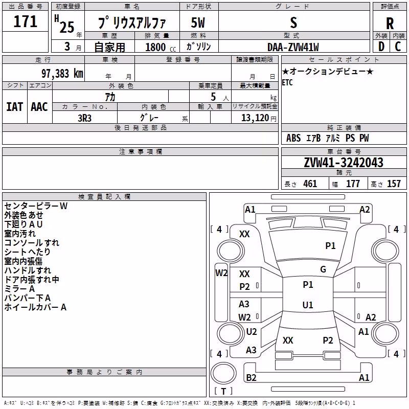 TOYOTA PRIUS ALPHA