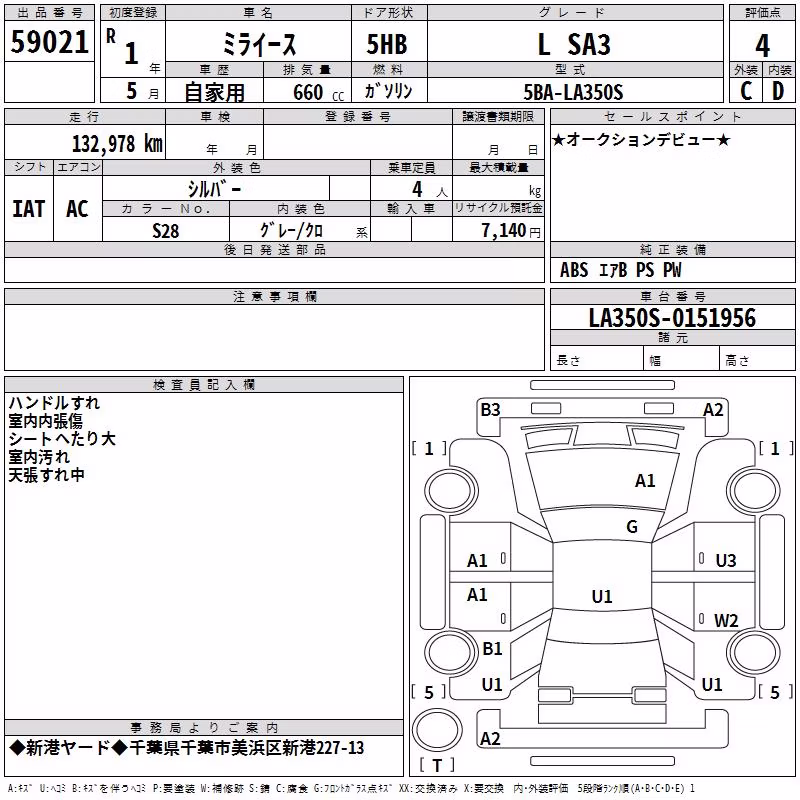 DAIHATSU MIRA E:S