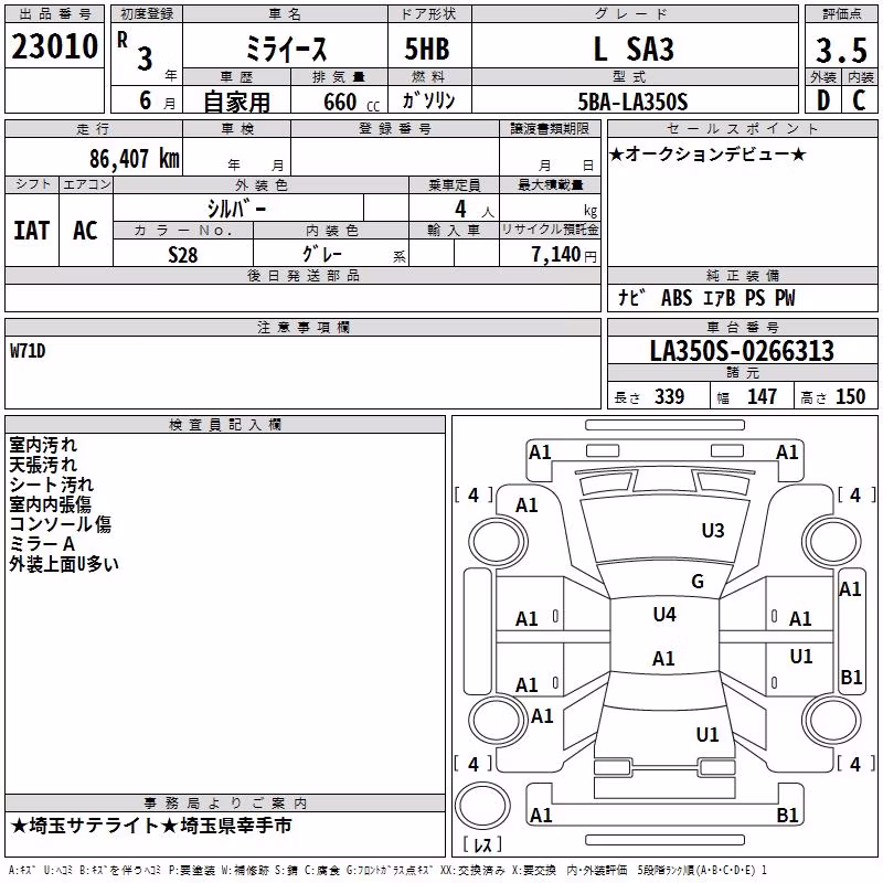 DAIHATSU MIRA E:S