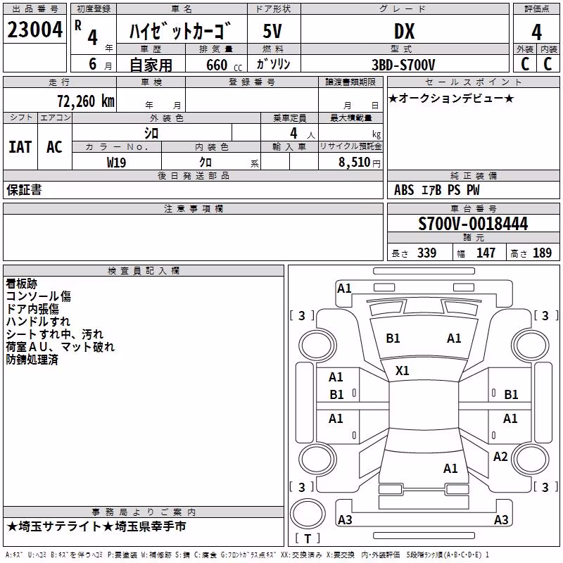 DAIHATSU ATRAI