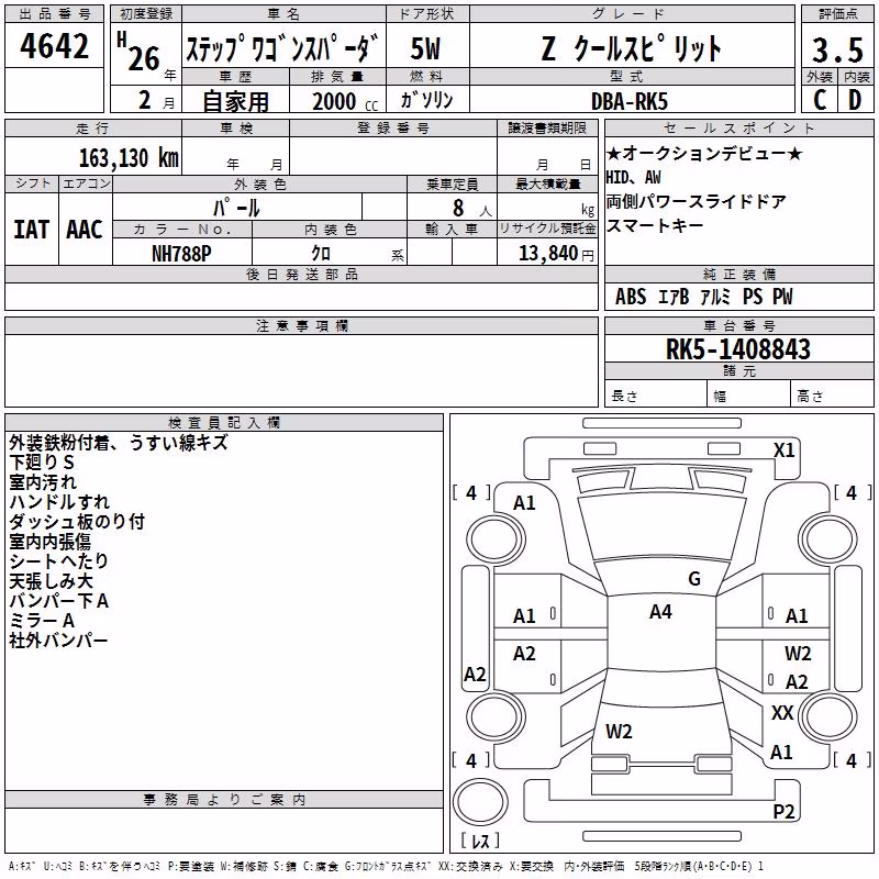 HONDA STEPWGN