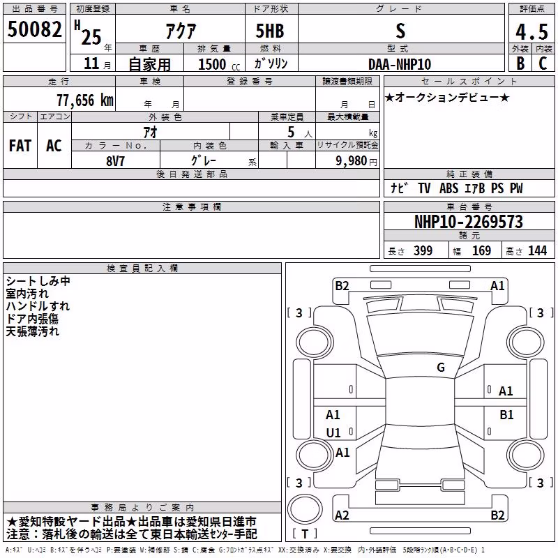 TOYOTA AQUA