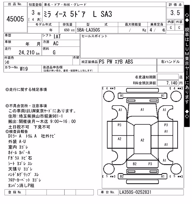 DAIHATSU MIRA E:S