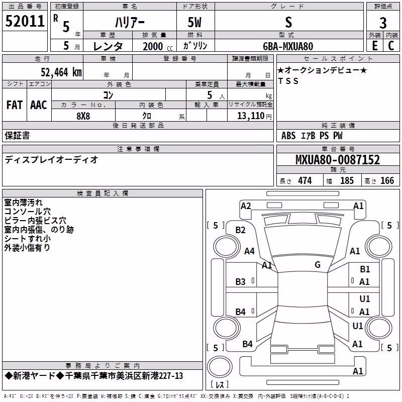 TOYOTA HARRIER