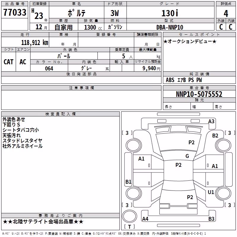 TOYOTA PORTE