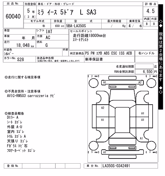 DAIHATSU MIRA E:S