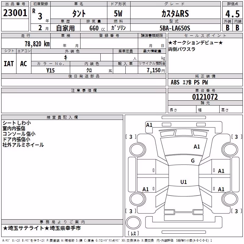 DAIHATSU TANTO