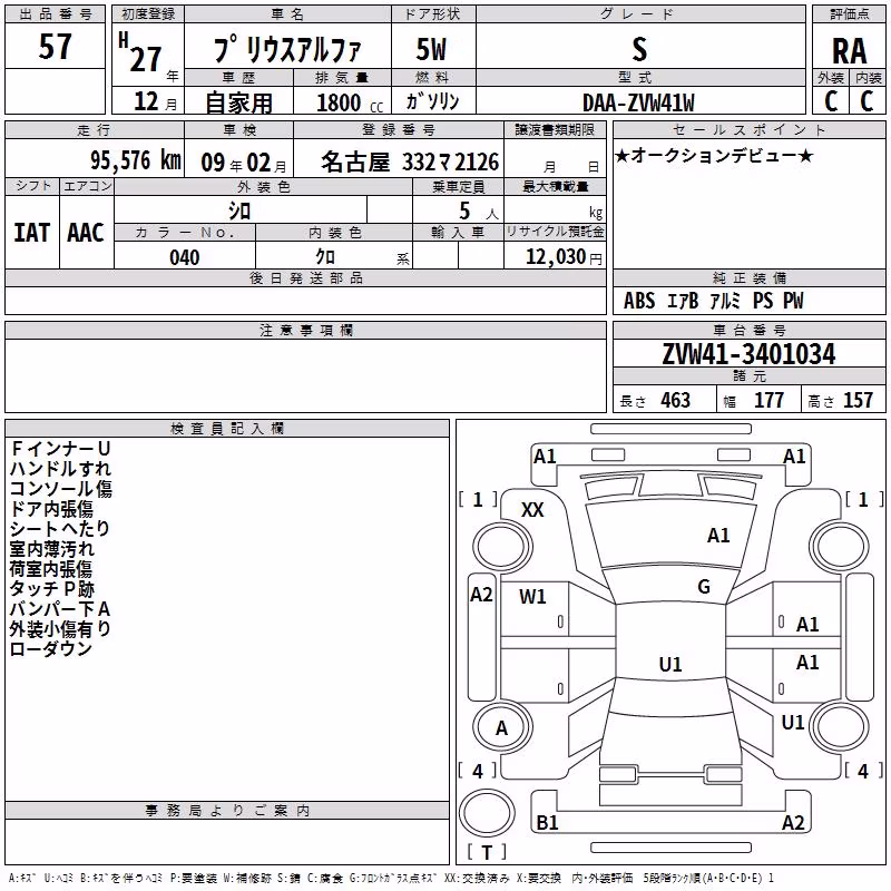 TOYOTA PRIUS ALPHA