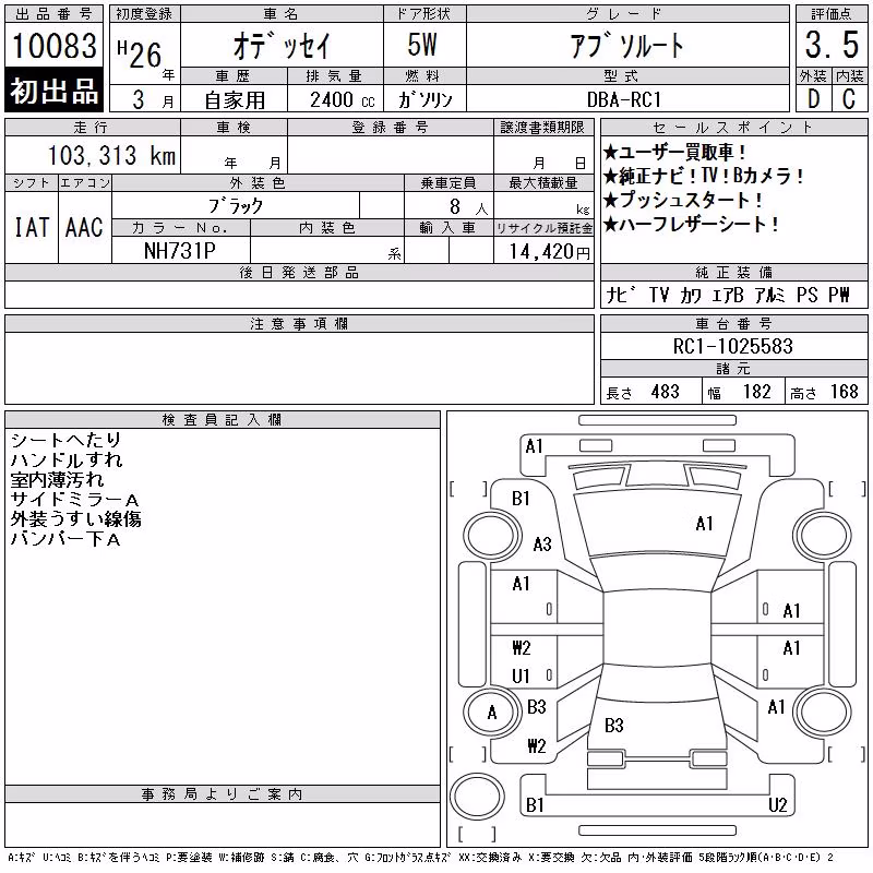 HONDA ODYSSEY