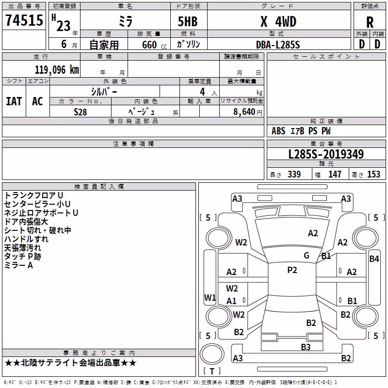 DAIHATSU MIRA