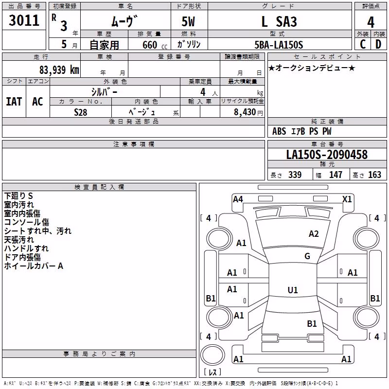 DAIHATSU MOVE