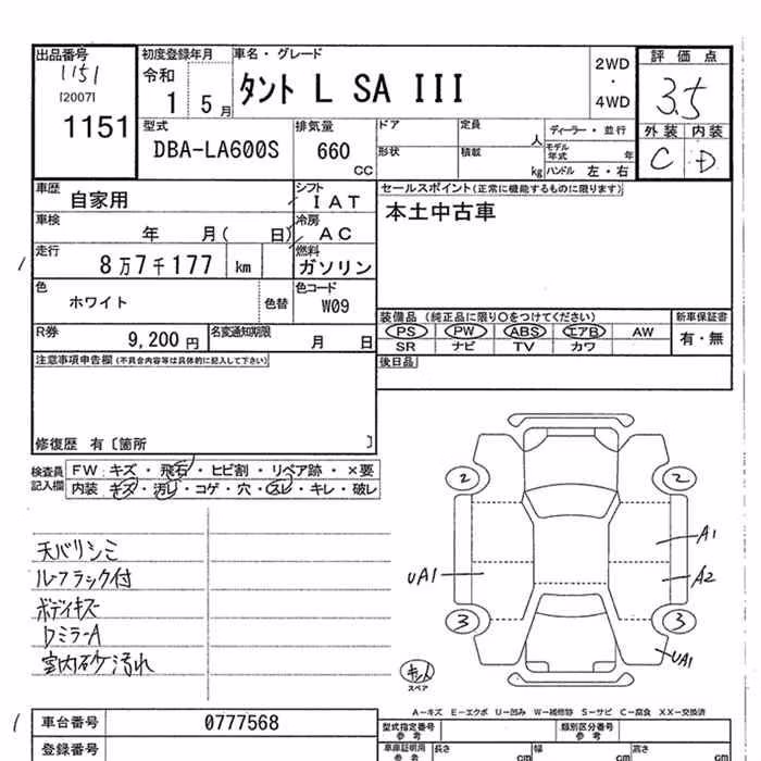 DAIHATSU TANTO
