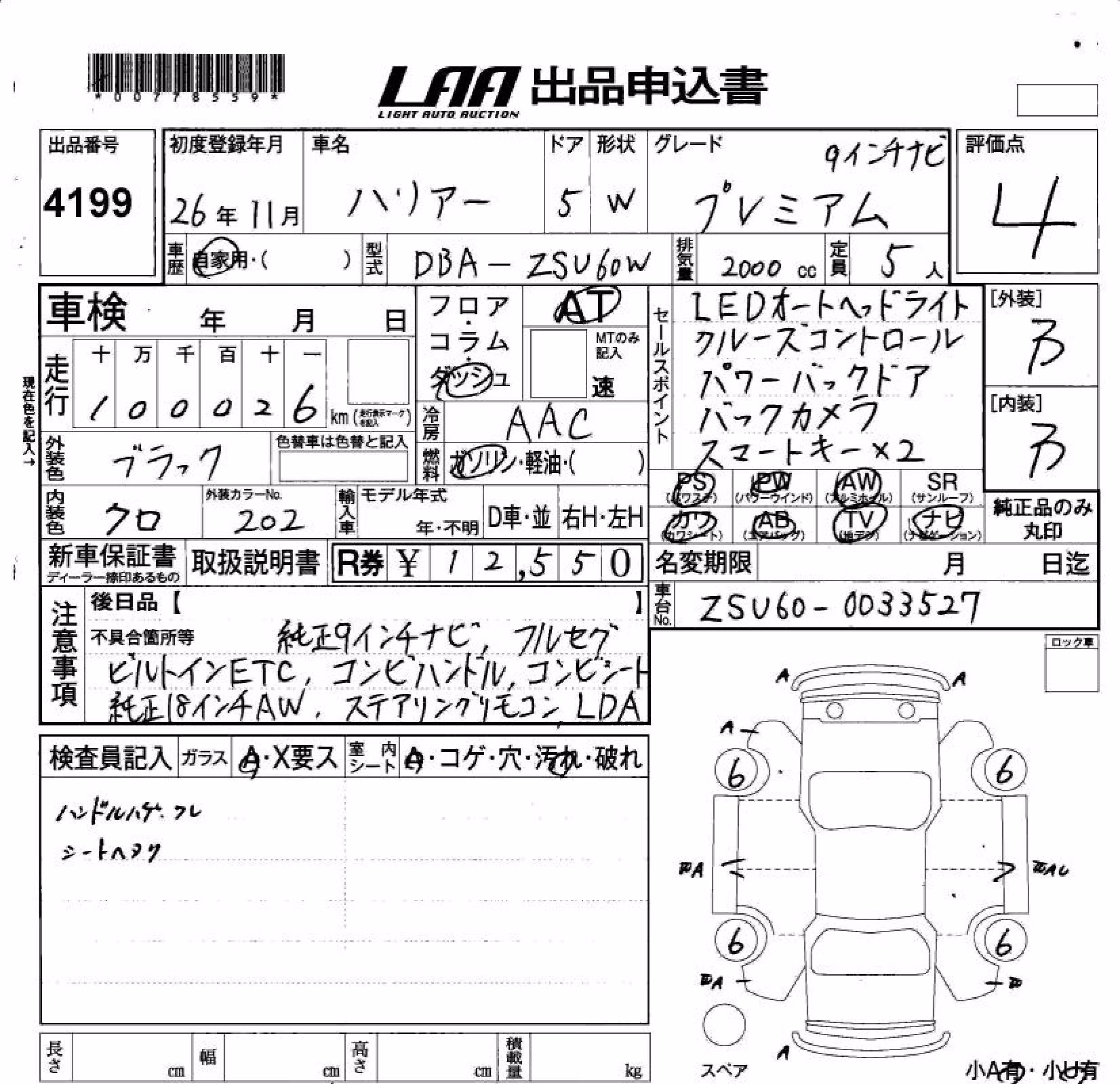 TOYOTA HARRIER
